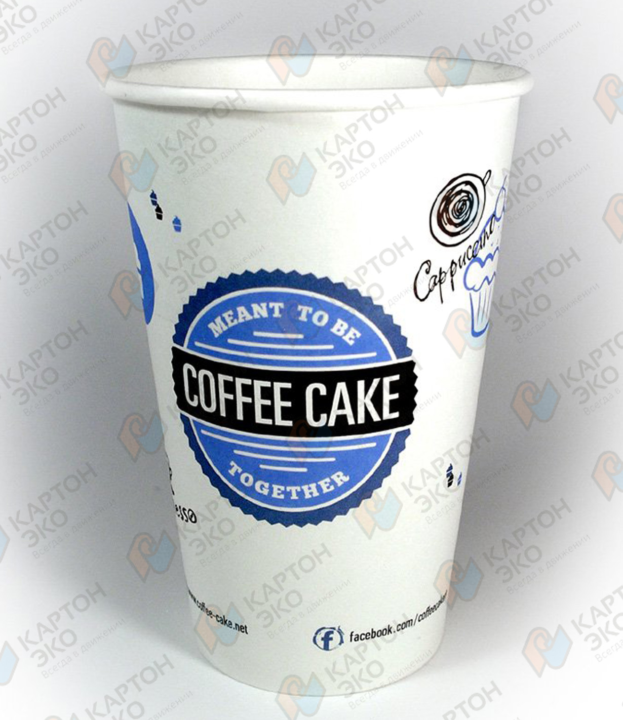 'Кофе Кейк'  | Однослойный | 450 мл.